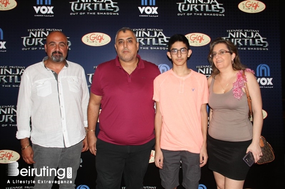 City Centre Beirut Beirut Suburb Social Event Avant Premiere of Teenage Mutant Ninja Turtles 2 Lebanon