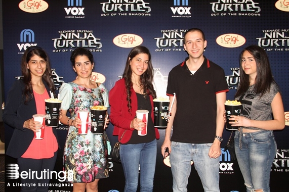 City Centre Beirut Beirut Suburb Social Event Avant Premiere of Teenage Mutant Ninja Turtles 2 Lebanon