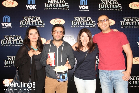 City Centre Beirut Beirut Suburb Social Event Avant Premiere of Teenage Mutant Ninja Turtles 2 Lebanon