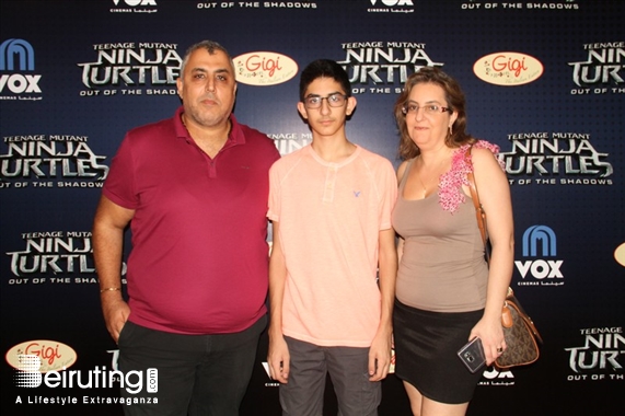 City Centre Beirut Beirut Suburb Social Event Avant Premiere of Teenage Mutant Ninja Turtles 2 Lebanon