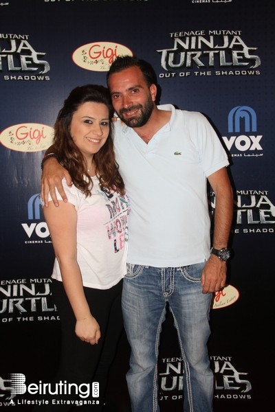 City Centre Beirut Beirut Suburb Social Event Avant Premiere of Teenage Mutant Ninja Turtles 2 Lebanon