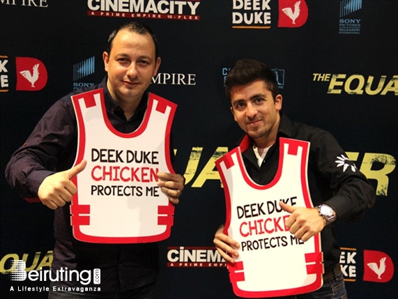 CityMall Beirut Suburb Nightlife Deek Duke Avant Premiere of The Equalizer Lebanon