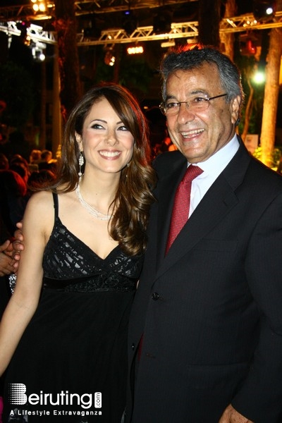 Robert Mouawad Private Museum Beirut Suburb Social Event BASSMA 10 year Fundraising Dinner Lebanon