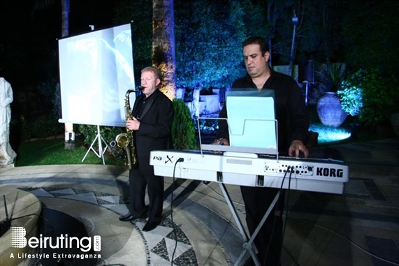 Robert Mouawad Private Museum Beirut Suburb Social Event BASSMA 10 year Fundraising Dinner Lebanon