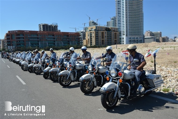 Beirut Waterfront Beirut-Downtown Social Event Beirut Bike Festival 2014 Lebanon