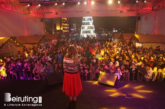Activities Beirut Suburb Outdoor Showtime Beirut performing at Beirut Christmas Village 2018 organized by BEASTS Lebanon
