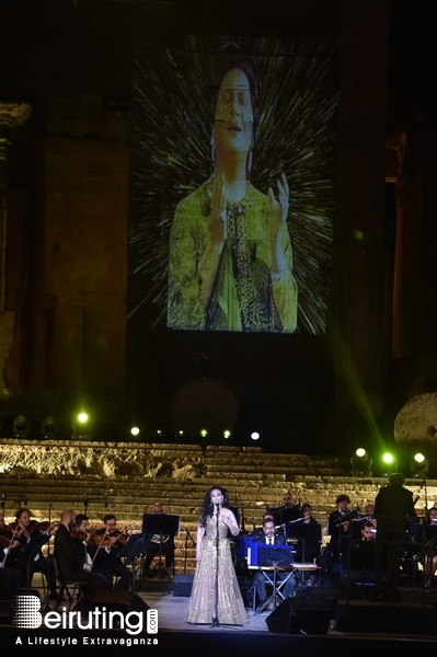 Baalback Festival Festival Baalbeck remembers Oum Kalthoum Lebanon