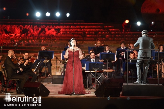 Baalback Festival Festival Baalbeck remembers Oum Kalthoum Lebanon