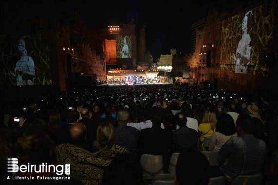 Baalback Festival Festival Baalbeck remembers Oum Kalthoum Lebanon