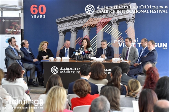 Social Event Baalbeck International Festival 2016 Press Conference  Lebanon