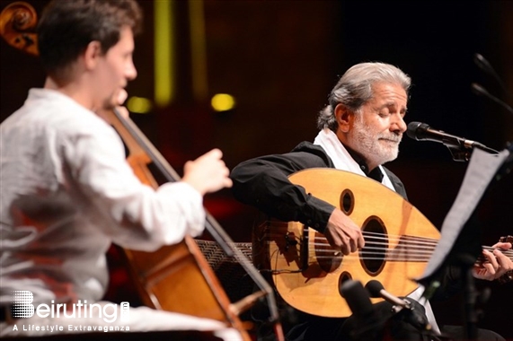 Baalback Festival Concert Marcel Khalife at Baalbeck Festival Lebanon