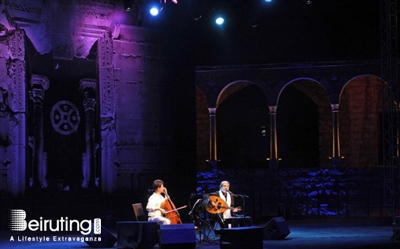 Baalback Festival Concert Marcel Khalife at Baalbeck Festival Lebanon