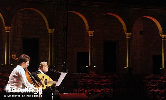 Baalback Festival Concert Marcel Khalife at Baalbeck Festival Lebanon