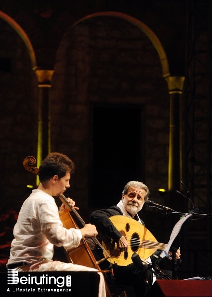 Baalback Festival Concert Marcel Khalife at Baalbeck Festival Lebanon