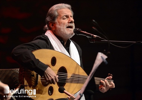 Baalback Festival Concert Marcel Khalife at Baalbeck Festival Lebanon