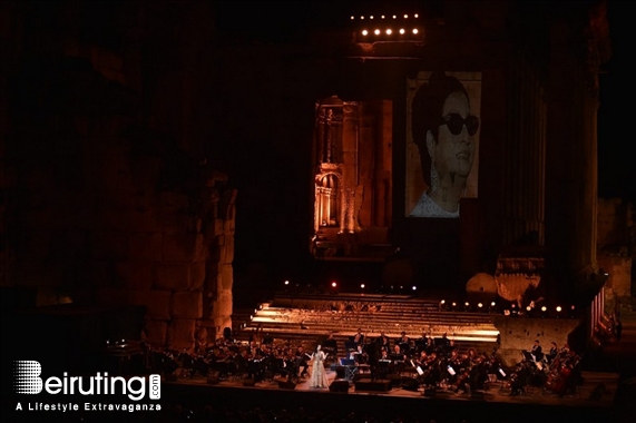 Baalback Festival Festival Baalbeck remembers Oum Kalthoum Lebanon