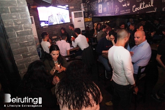 Bar 35 Beirut-Gemmayze Nightlife Bar 35 on Saturday Night Lebanon