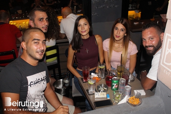 Trainstation Mar Mikhael Beirut-Gemmayze Nightlife Bar 35 on Friday Night Lebanon