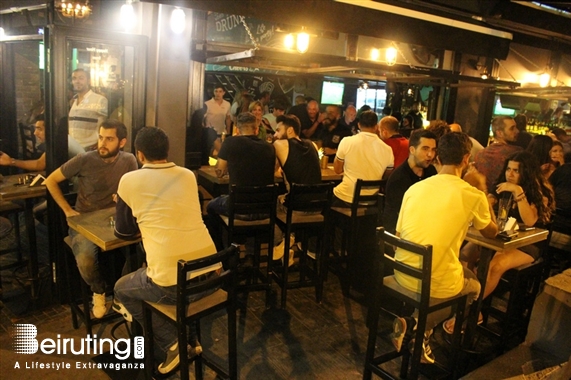 Trainstation Mar Mikhael Beirut-Gemmayze Nightlife Bar 35 on Friday Night Lebanon