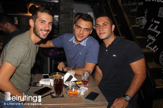 Trainstation Mar Mikhael Beirut-Gemmayze Nightlife Bar 35 on Friday Night Lebanon