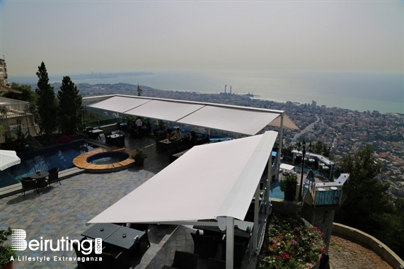 Bay Lodge Jounieh Outdoor The Terrace - Bay Lodge on Sunday Lebanon