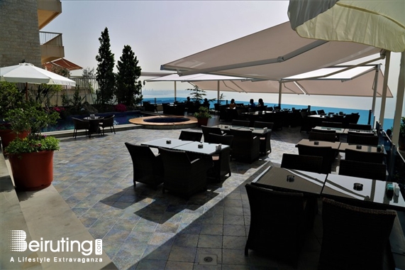 Bay Lodge Jounieh Outdoor The Terrace - Bay Lodge on Sunday Lebanon