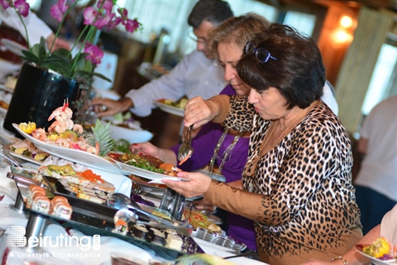 Bay Lodge Jounieh Social Event Sunday Lunch Buffet at Bay Lodge Lebanon