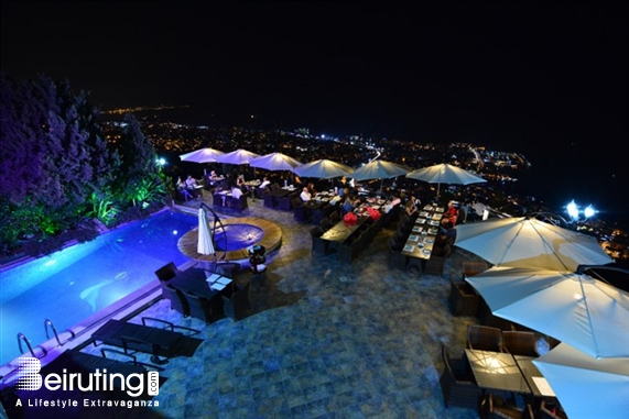 Bay Lodge Jounieh Nightlife Bay Lodge Terrace on Saturday Night Lebanon