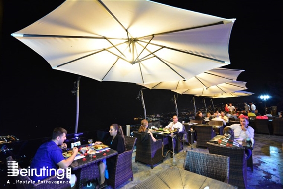 Bay Lodge Jounieh Nightlife Bay Lodge Terrace on Saturday Night Lebanon