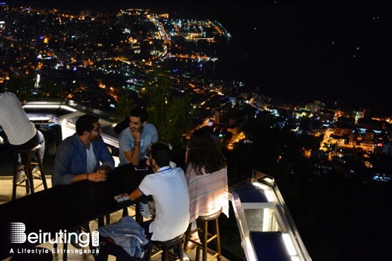 Bay Lodge Jounieh Nightlife Bay Lodge Terrace on Saturday Night Lebanon