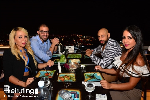 Bay Lodge Jounieh Nightlife Bay Lodge Terrace on Saturday Night Lebanon