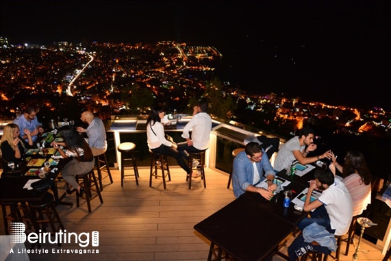 Bay Lodge Jounieh Nightlife Bay Lodge Terrace on Saturday Night Lebanon