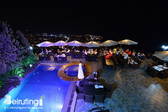 Bay Lodge Jounieh Nightlife Bay Lodge Terrace on Saturday Night Lebanon