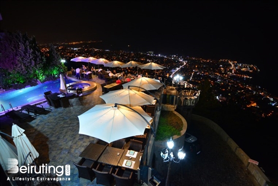 Bay Lodge Jounieh Nightlife Bay Lodge Terrace on Saturday Night Lebanon