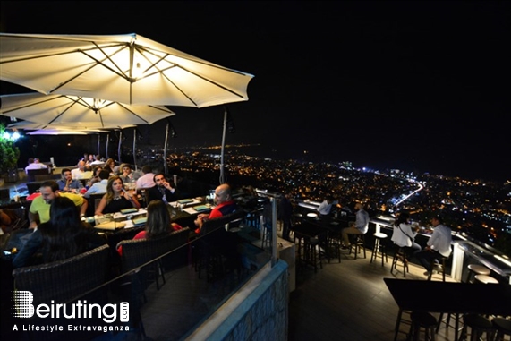 Bay Lodge Jounieh Nightlife Bay Lodge Terrace on Saturday Night Lebanon