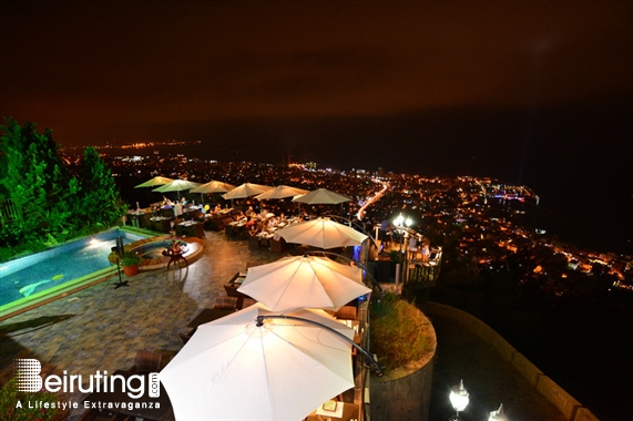 Bay Lodge Jounieh Nightlife Bay Lodge Terrace on Saturday Night Lebanon