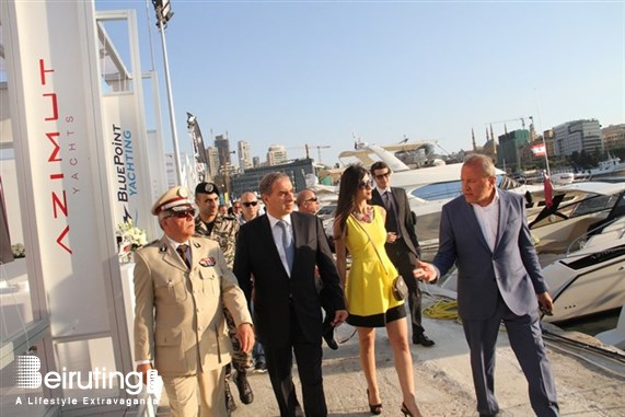 Saint George Yacht Club  Beirut-Downtown Outdoor Beirut Boat Show Opening Lebanon