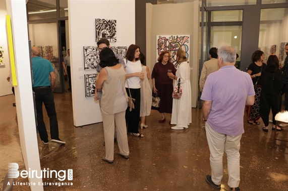 Activities Beirut Suburb Exhibition Benoit Debbane, Exhibition of Doodlings on the theme OUGA OUGA Lebanon