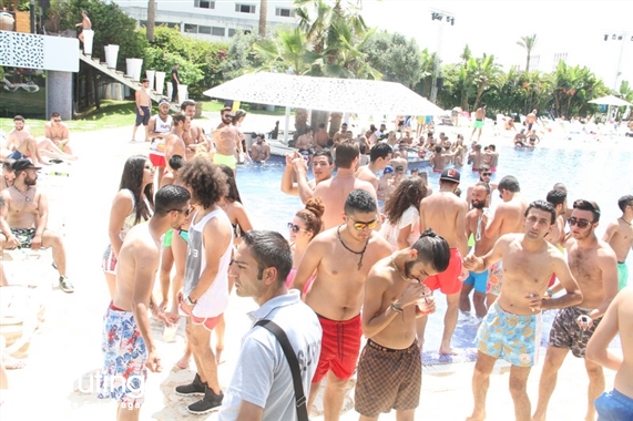 Senses Kaslik Beach Party Blue Nation at Senses Lebanon