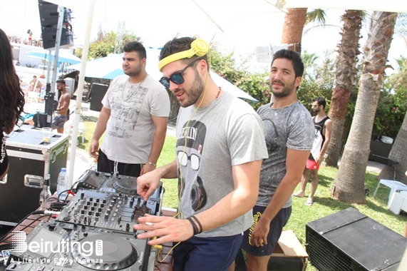 Senses Kaslik Beach Party Blue Nation at Senses Lebanon