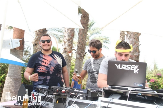 Senses Kaslik Beach Party Blue Nation at Senses Lebanon