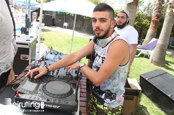 Senses Kaslik Beach Party Blue Nation at Senses Lebanon