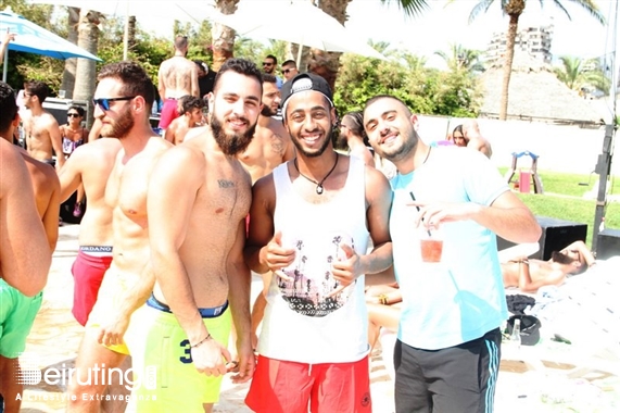 Senses Kaslik Beach Party Blue Nation at Senses Lebanon