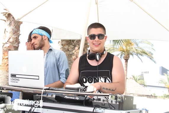 Senses Kaslik Beach Party Blue Nation at Senses Lebanon