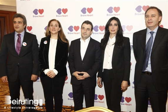 Phoenicia Hotel Beirut Beirut-Downtown Social Event Brave Heart Fund Press Conference Lebanon