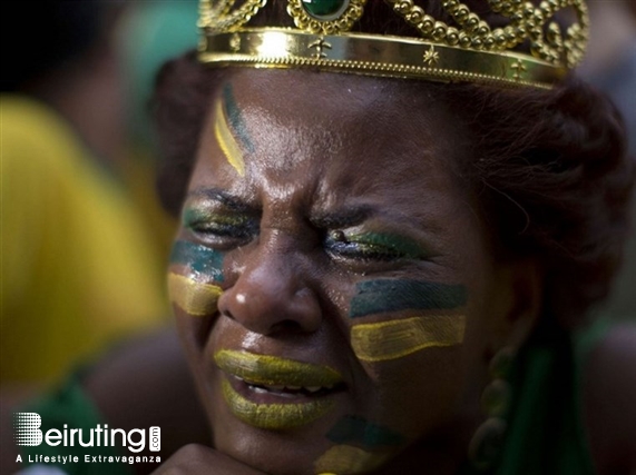 Around the World Social Event Emotionally Distressed Brazil Fans Lebanon