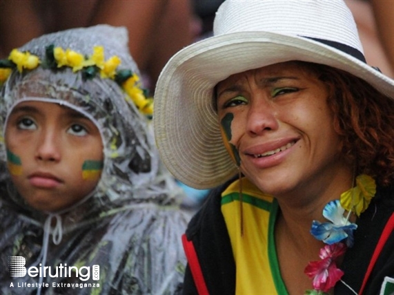 Around the World Social Event Emotionally Distressed Brazil Fans Lebanon