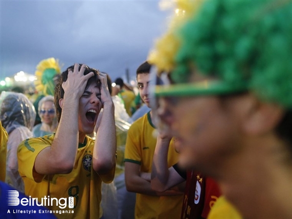 Around the World Social Event Emotionally Distressed Brazil Fans Lebanon