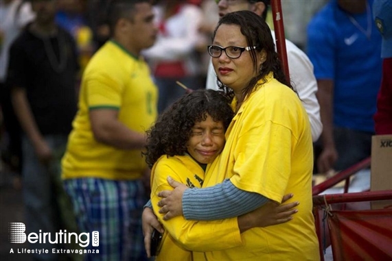 Around the World Social Event Emotionally Distressed Brazil Fans Lebanon