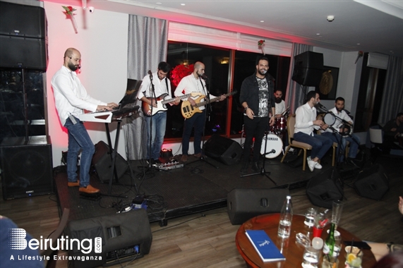 Burj on Bay Jbeil Nightlife Charbel Khalil and the band at Burj on Bay  Lebanon